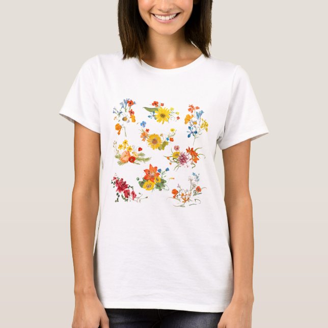 T - Shirt der wild lebenden Blume (Vorderseite)