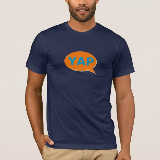 T - Shirt der YAP der Männer (Vorderseite)