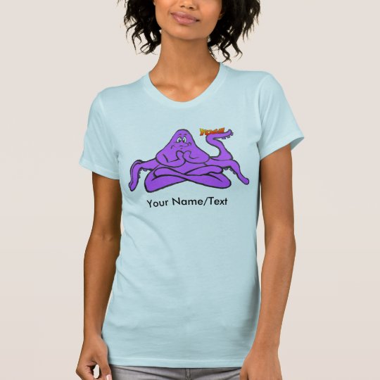 T - Shirt der Yoga-Kraken-Frauen Kleider