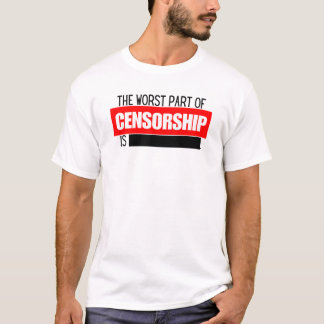 T - Shirt der Zensur