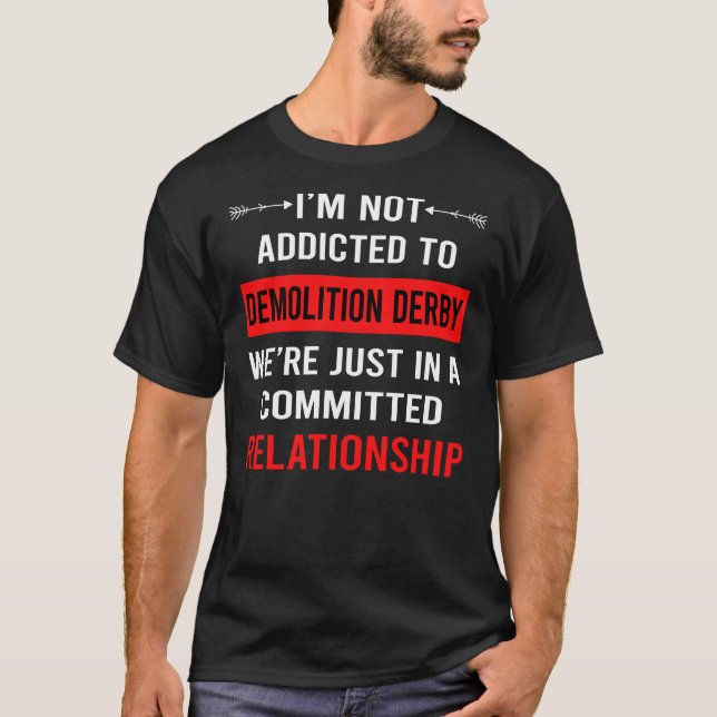 T-shirt Derby de démolition des relations (Devant)
