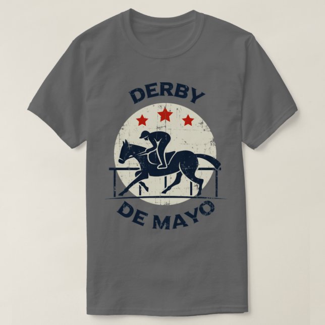 T-shirt Derby de Mayo Horse Racing Kentucky KY (Design devant)