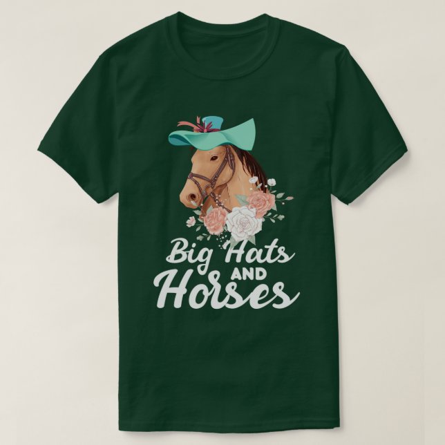 T-shirt Derby Jour 0 Derby cheval derby robe Derby Suit (Design devant)