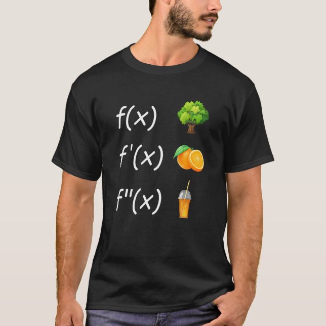 T-shirt Derivative Analysis Calculus Mathematics Math Teac (Devant)