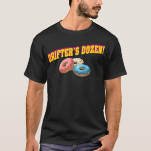 T-shirt Dérive Kings Donuts Drifts Dizaines de donut spéci