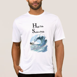 T-shirt « Dériver à travers les échos » Vagues de surf est