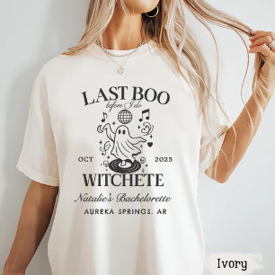 T-shirt Dernier Boo avant de faire Bachelorette Halloween
