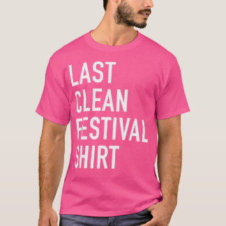 T-shirt Dernier Clean Festival Electro Music