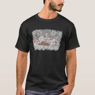 T-shirt Dernier Crabe à souper Écure Jésus Christian Go