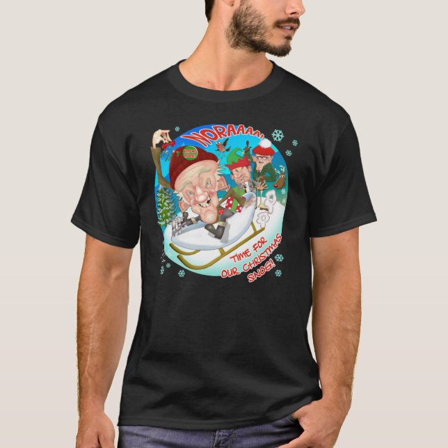 T-shirt Dernier de l'été Vin Noël331 (Devant)
