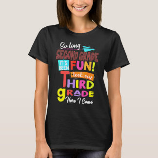 T-shirt Dernier jour 2e année 3e année ici Je viens premie