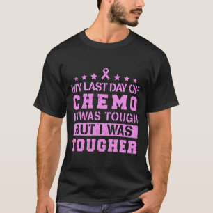 T-shirt Dernier Jour De Chemo Était Difficile, Mais J'Étai