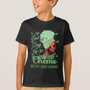 T-shirt Dernier Jour De Chimiothérapie Sensibilisation Au
