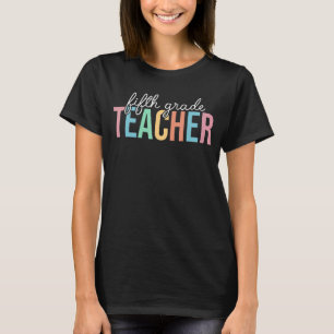 T-shirt Dernier Jour De Paix À L'École Cinquième Enseignem