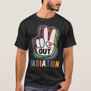 T-shirt Dernier Jour De Radiation Cancer Guerrier