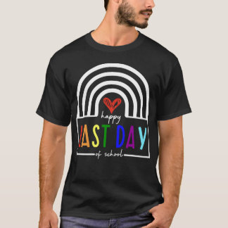 T-shirt Dernier Jour D'École Amis Des Années 70