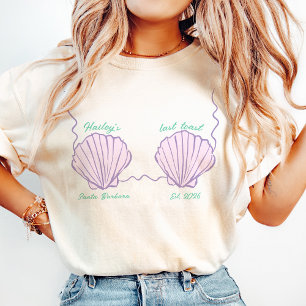 T-shirt Dernier toast sur la côte coquillage soutien-gorge