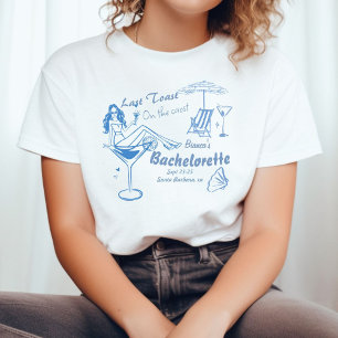 T-shirt Dernier Toast Tiré À La Main Sur La Bachelorette C