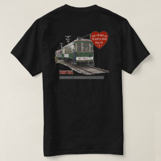T-shirt Dernier Trolley 70e anniversaire - Image sur le do