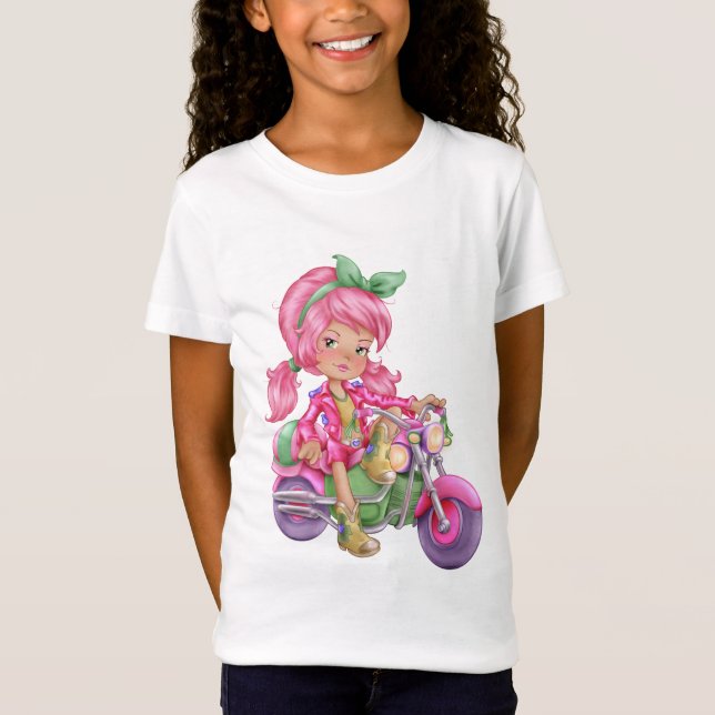 T-Shirt Dernière chemise moto Cute - SRF (Devant)