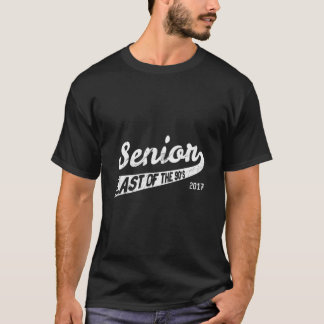 T-shirt Dernière Classe De 2017 Derniers Des Années 90