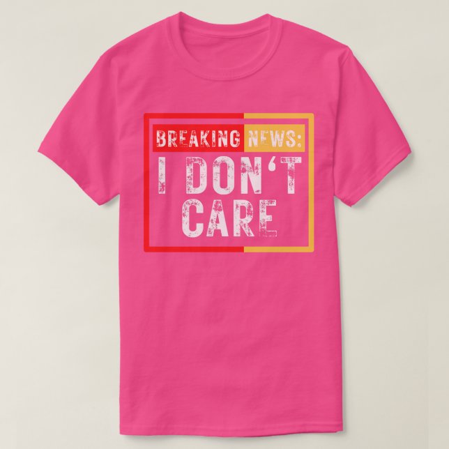 T-shirt Dernière heure Je ne suis pas drôle Sarcastique 38 (Design devant)