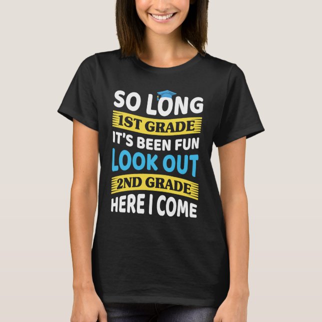 T-shirt Dernière journée 1ère année 2e année ici I Com (Devant)