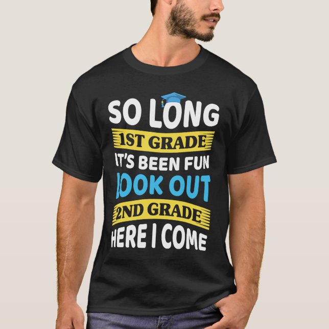 T-shirt Dernière journée 1ère année 2e année ici I Com (Devant)
