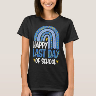 T-shirt Dernière journée de l'école 2022 Rainbow Bus Drive