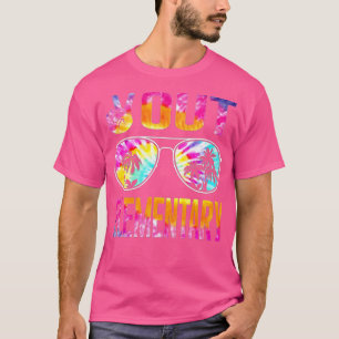 T-shirt Dernière journée de l'école Paix dehors Enseignant