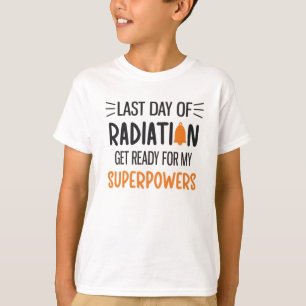 T-shirt Dernière Journée De Radiation Fin Du Cancer Du C