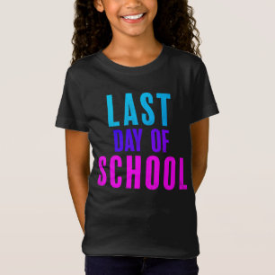 T-Shirt Dernière journée d'école