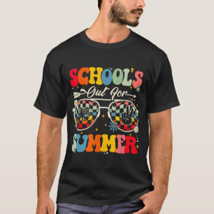 T-shirt Dernière journée d'école dehors pour les garçons d