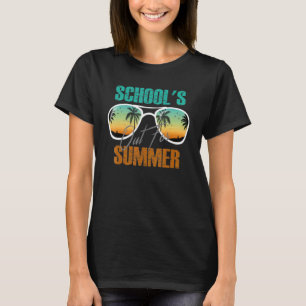 T-shirt Dernière Journée Rétro Des Écoles Scolaires Sortie