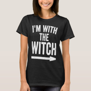 T-shirt Dernière minute Costume d'Halloween Je suis avec l