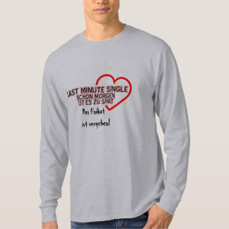 T-SHIRT DERNIÈRE MINUTE UNIQUE