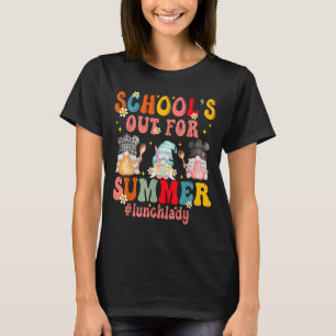 T-shirt derniers jour d'école des lutins en vacances déjeu
