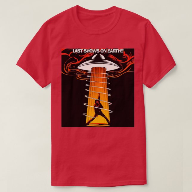 T-shirt derniers spectacles sur terre (Design devant)