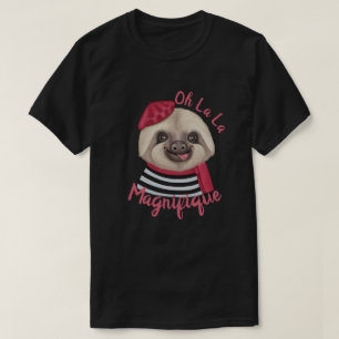 T-shirt Derpy Sloth