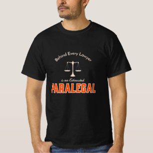 T-shirt Derrière chaque avocat se trouve un parajuriste ép