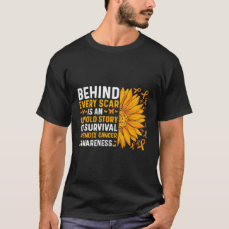 T-shirt Derrière Chaque Scar Se Trouve Un Appendice Inconn
