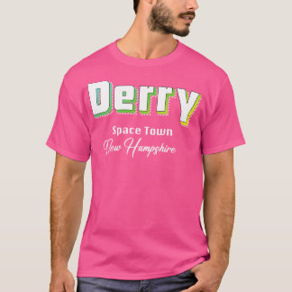 T-shirt Derry New Hampshire Texte jaune