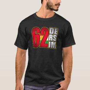 T-shirt Dersim 62 Drapeau Kudish Dersim Tunceli Der Kurdis