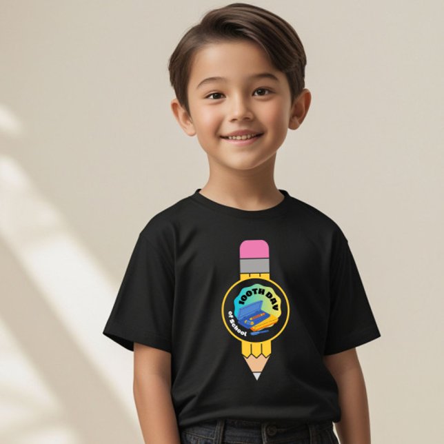 T-shirt des 100 jours de célébration scolaire de l (Créateur téléchargé)