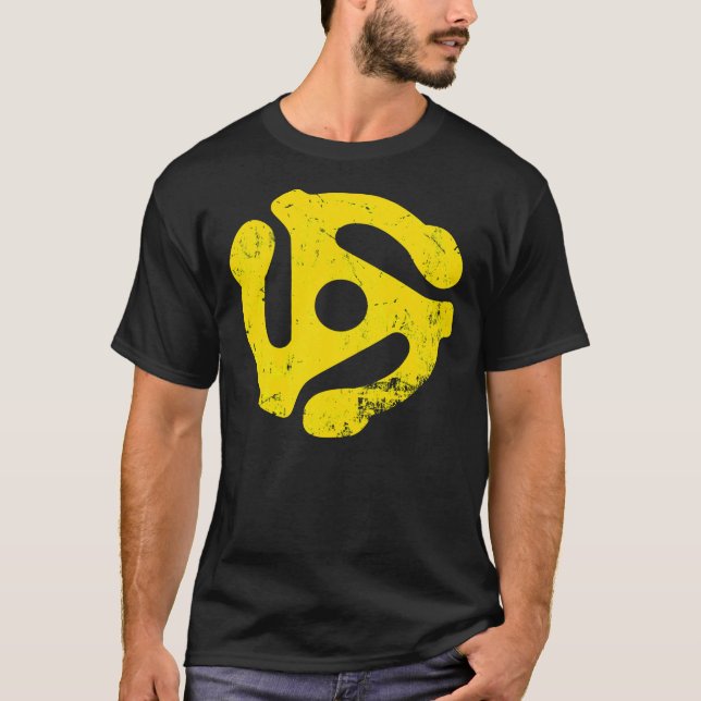 T-Shirt des 45-RPM-Aufzeichnungsadapters Essential (Vorderseite)
