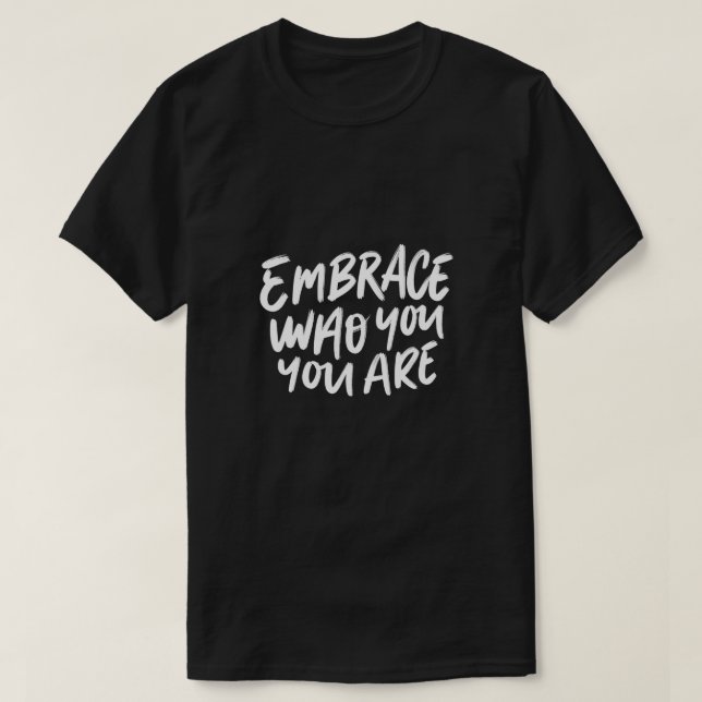 T-shirt des affirmations positives d'autosoin (Design devant)