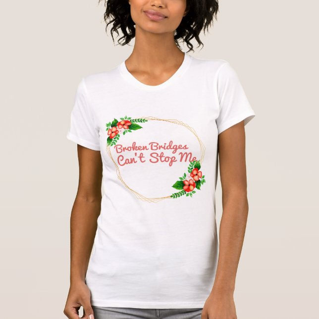 T-shirt des affirmations positives pour le succès et l'aut (Devant)