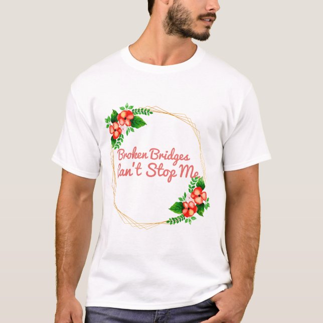 T-shirt des affirmations positives pour le succès et l'aut (Devant)