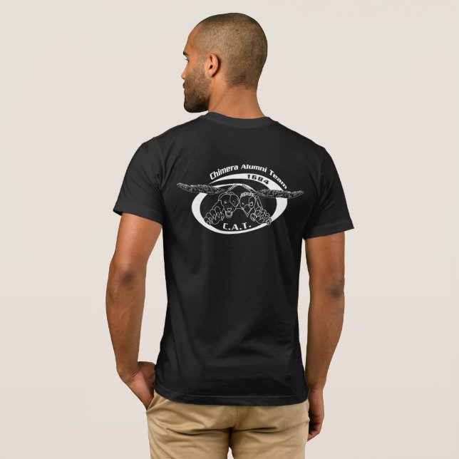 T-shirt des anciens élèves mis à jour (2025) (Dos entier)