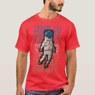 T-shirt des astronautes haut et haut